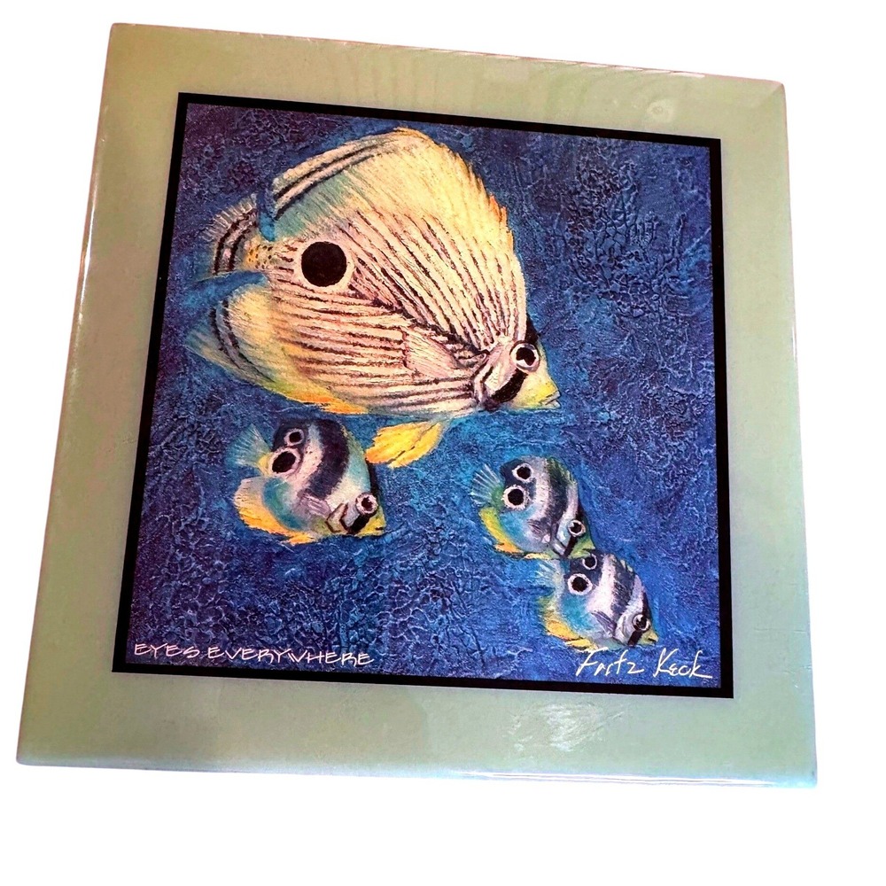 Key West‎ Art Tiles Fish Tile Wall Art Coastal Decor